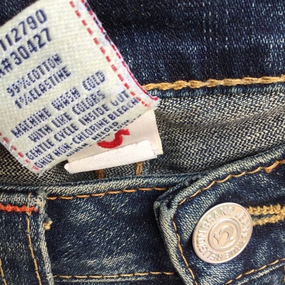 True Religion Becky Skinny Jeans 26 Blue - Picture 4 of 6